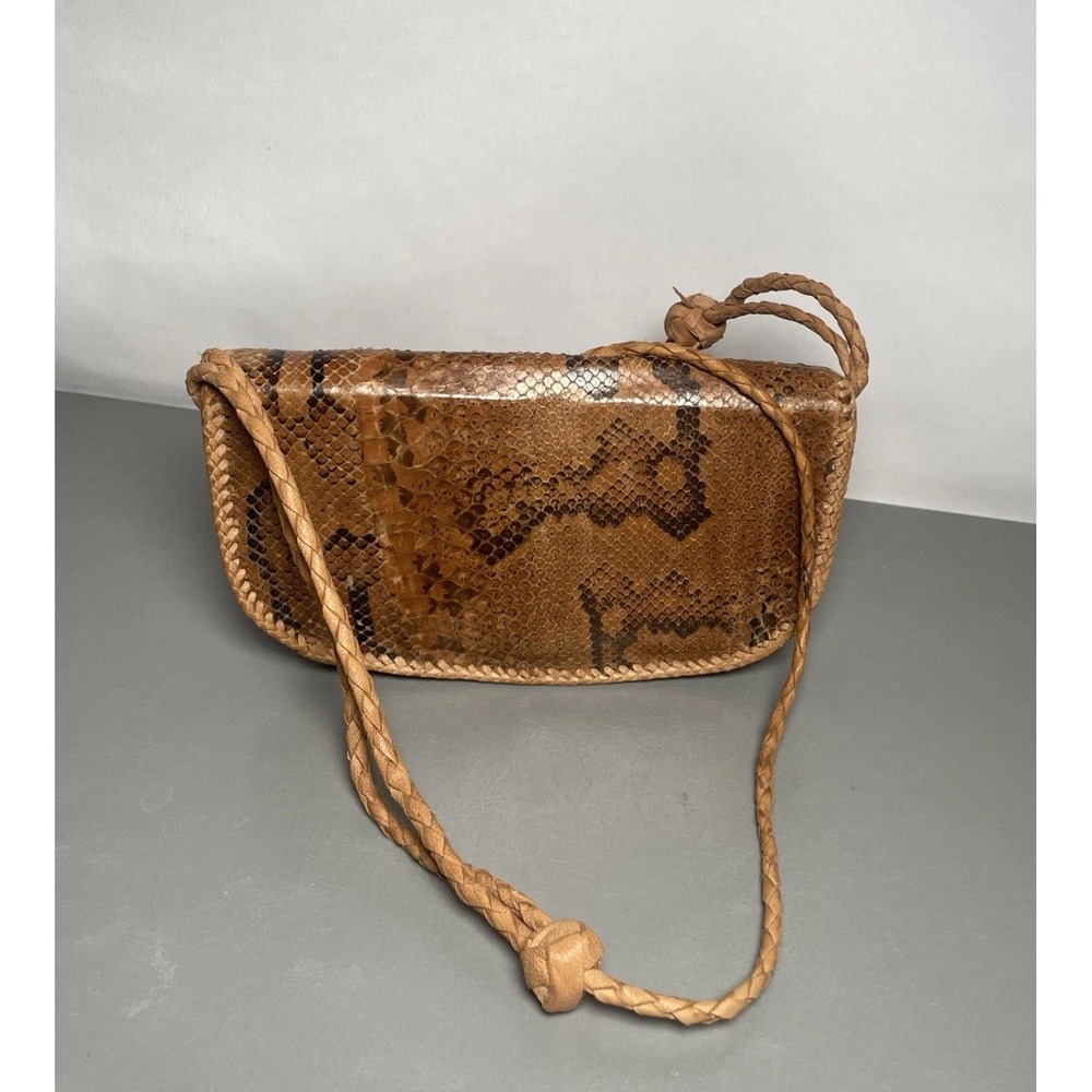 Vintage Snakeskin Leather Purse